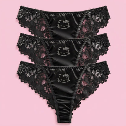 LoveKitty™ Black Slippers