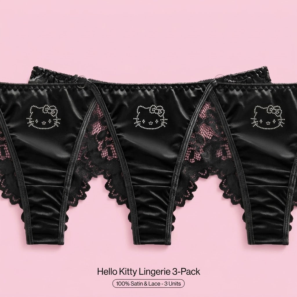 LoveKitty™ Black Slippers